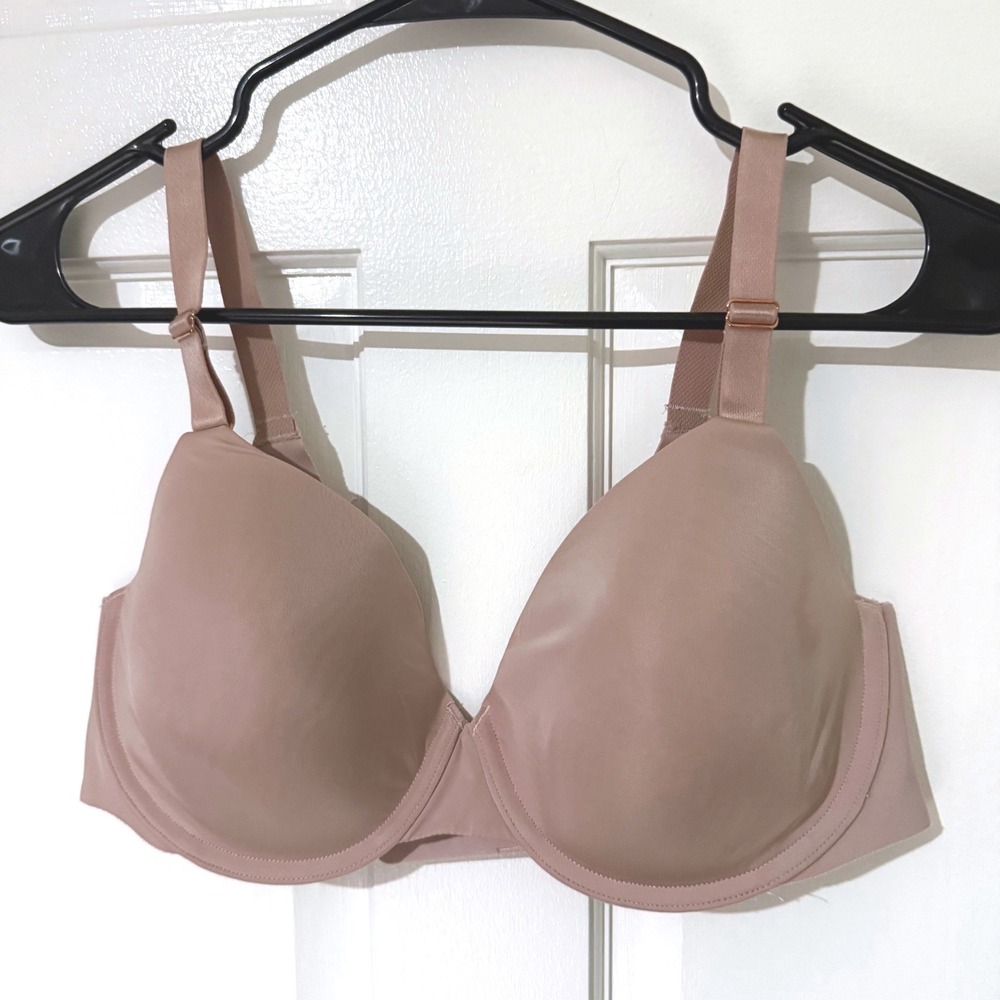 Soma Vanishing 360 Perfect Coverage Underwire Bra 38C Nude Tan 122101